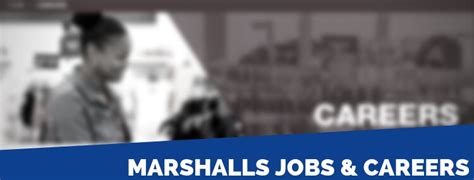 marshalls careers|More.